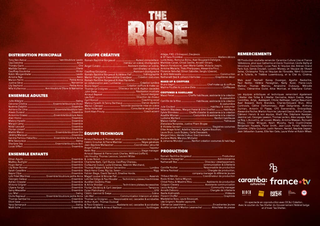 THE RISE_Credits